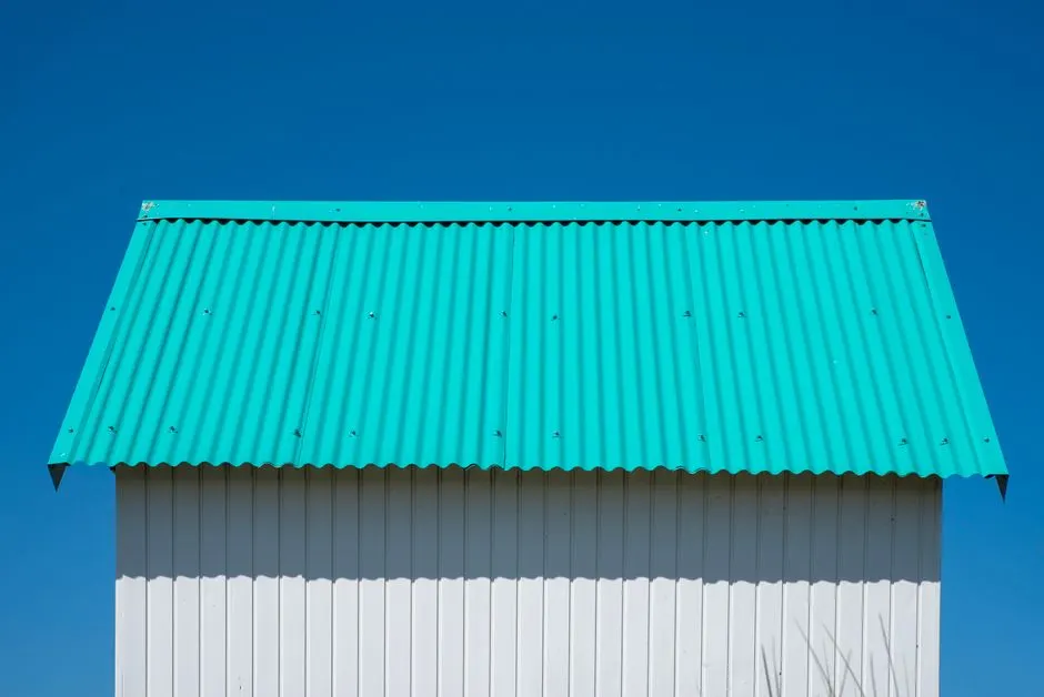 Metal roof installation